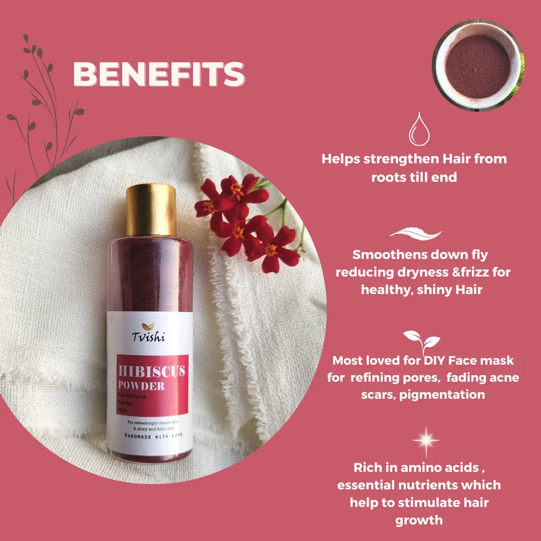 Hibiscus Powder 50 Gms - Image 3
