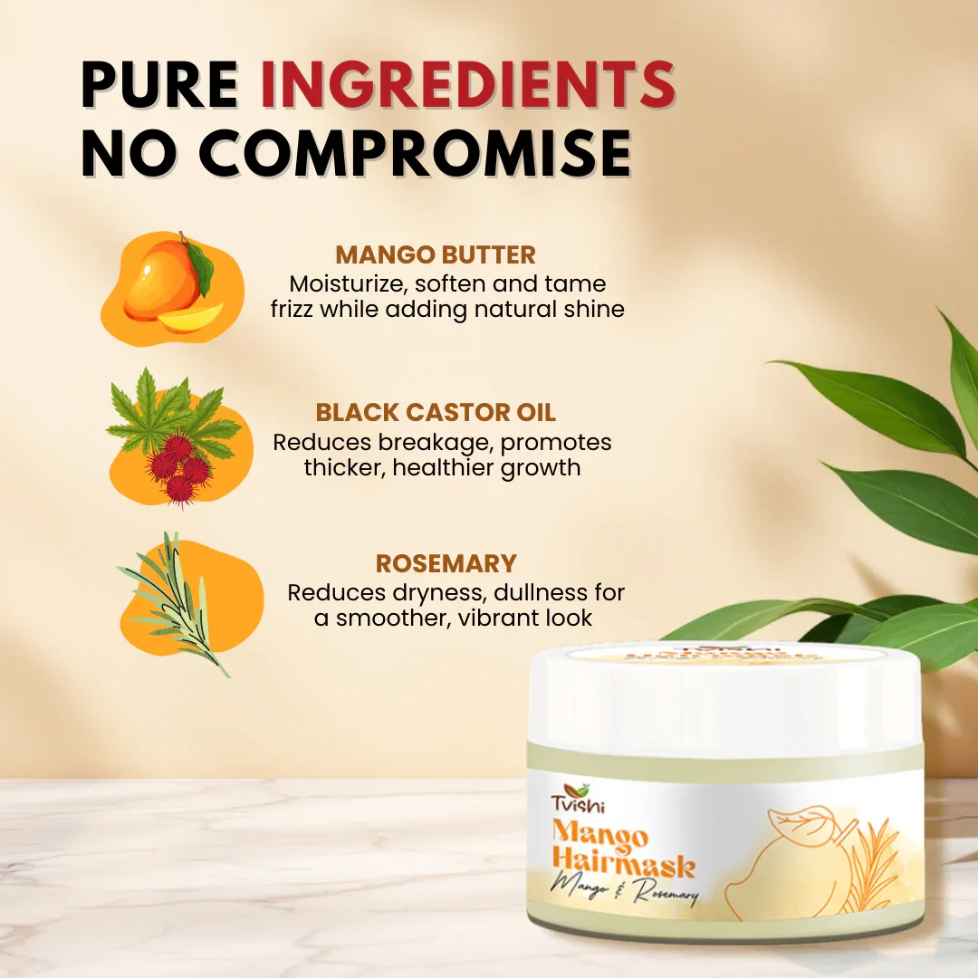 Mango Hair Mask – Weak Hair - Image 4